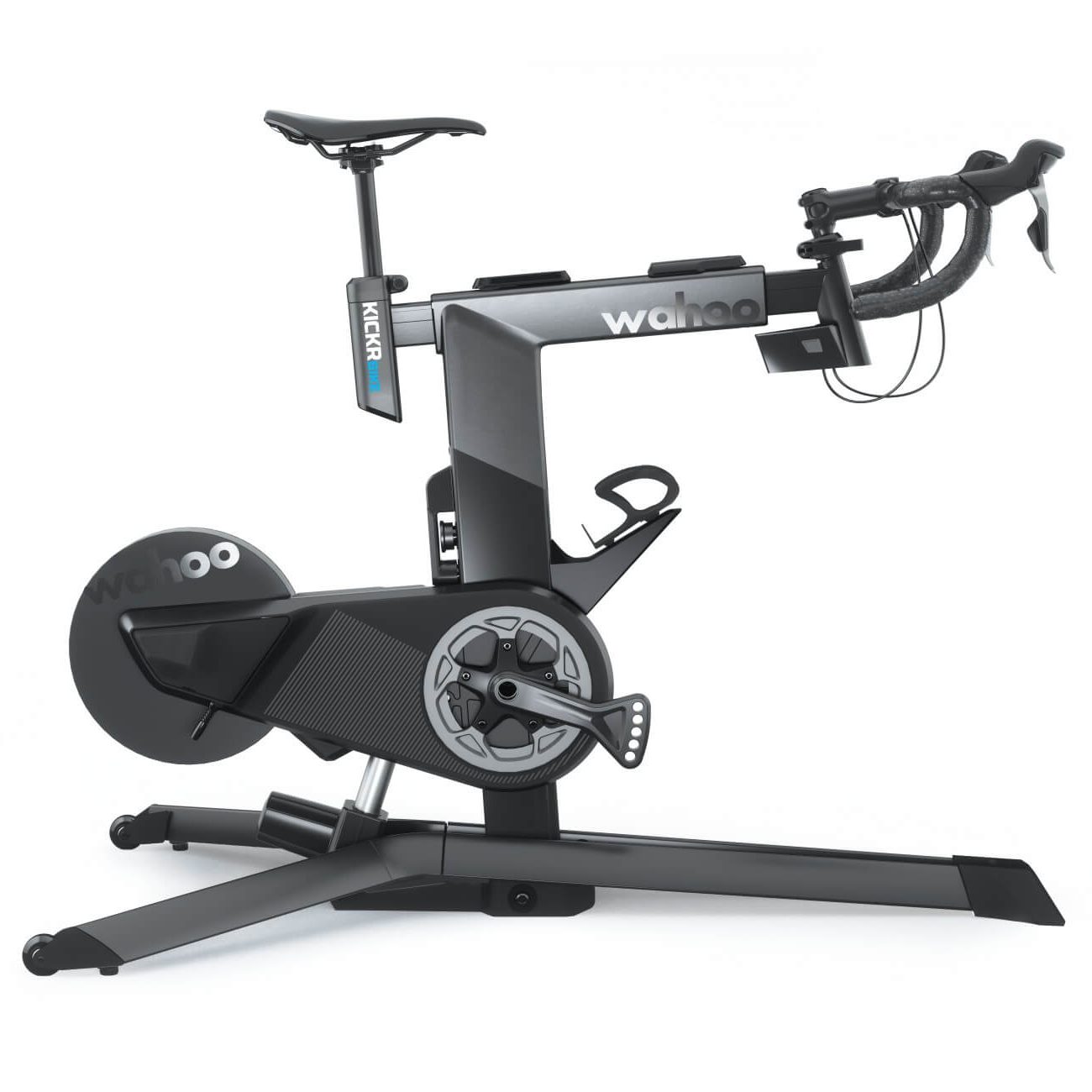 Wahoo Kickr Bike, Bedste hometrainer, hometrainer test, hometrainer bedst i test, 2022 Hometrainer til Zwift, Bedste hometrainer til BKOOL - test af de bedste hometrainere til e-cykling, Zwift, Bkool, cykling indendørs, cykling derhjemme, rulletræner, cykeltræner test, bedste cykeltræner, indendørs cykling, 2023